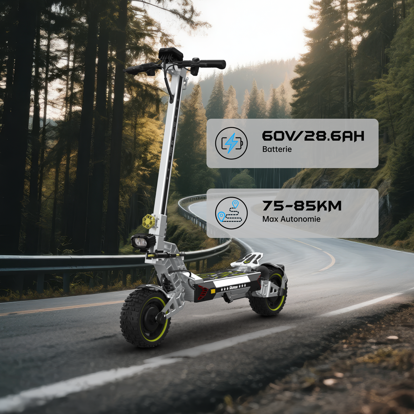 Trottinette électrique tout-terrain Ruitoo T3 Max