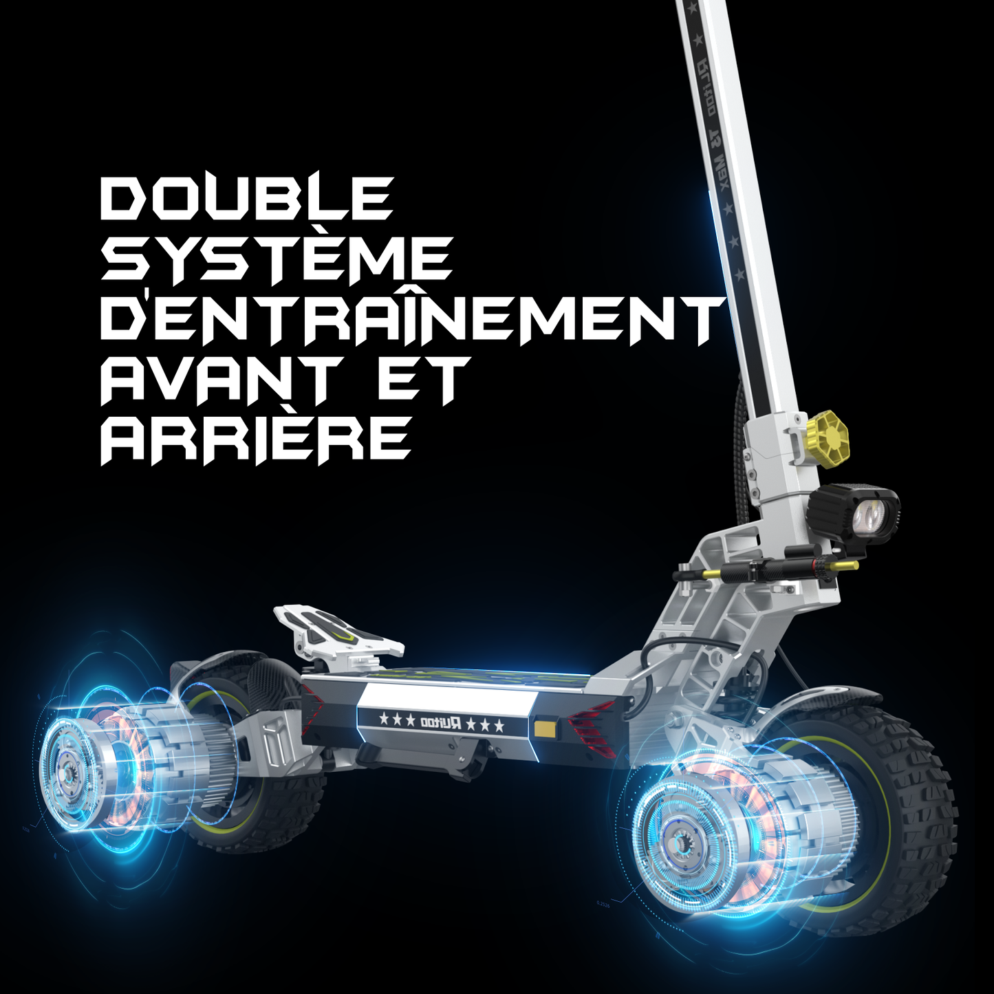 Trottinette électrique tout-terrain Ruitoo T3 Max