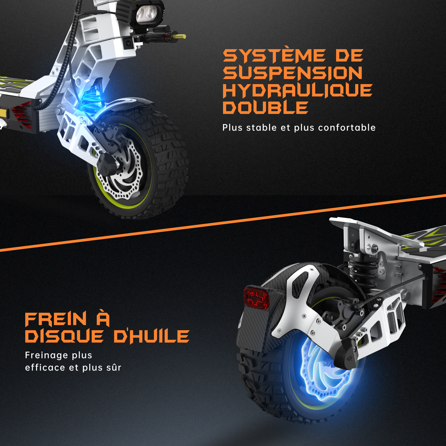 Trottinette électrique tout-terrain Ruitoo T3 Max