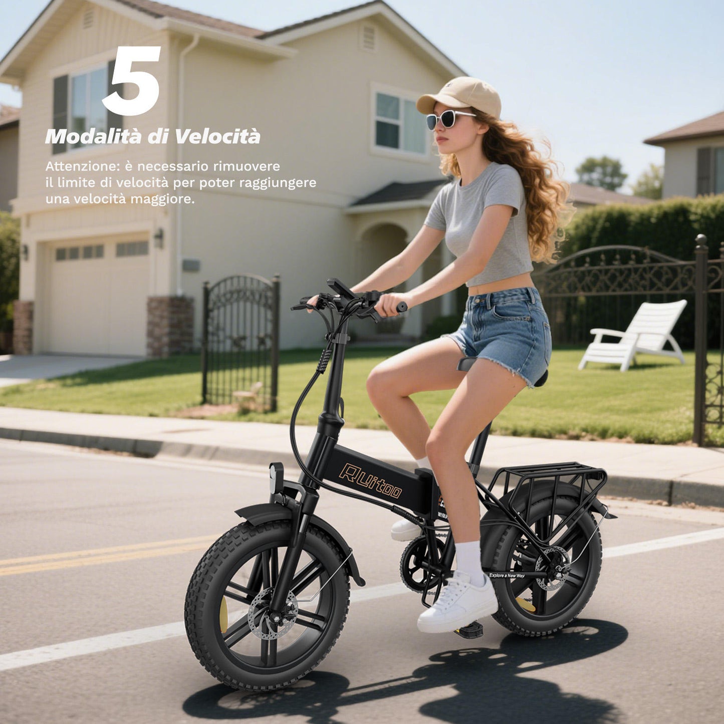 Vélo électrique pliant Ruitoo E20 Pro