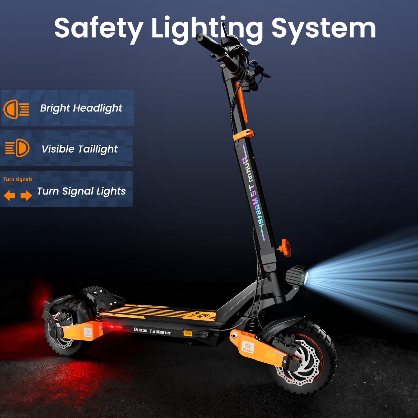 Trottinette électrique tout-terrain Ruitoo T2 Master