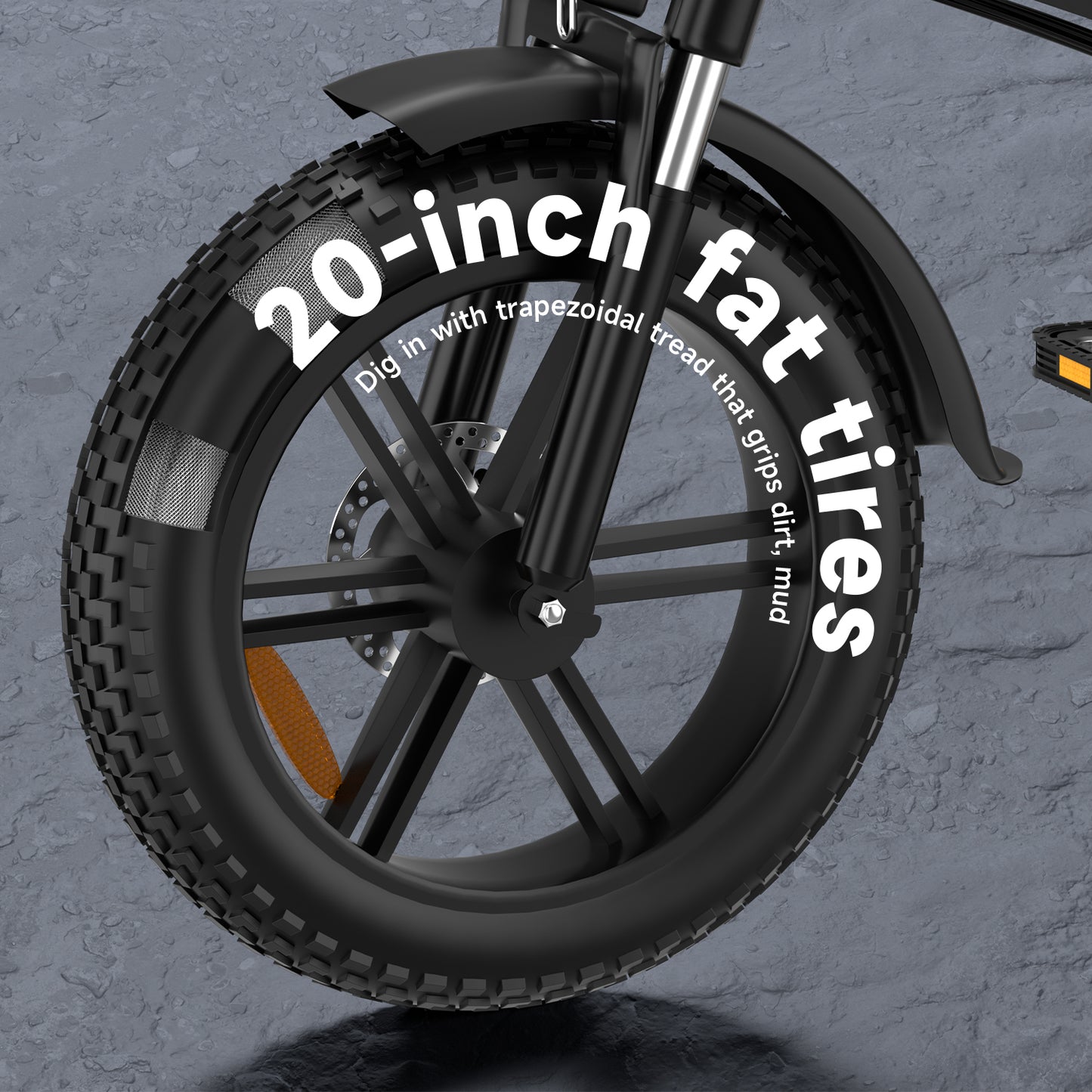 Vélo électrique pliant Ruitoo E20PRO