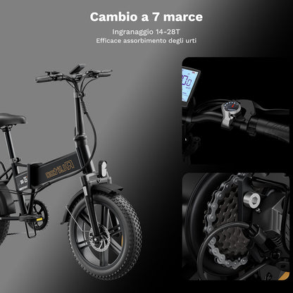 Vélo électrique pliant Ruitoo E20 Pro